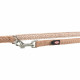 Adjustable dog leash Trixie Premium Caramel XS/S