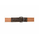 Adjustable dog leash Trixie Brown Light brown S/M 2 m