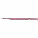 Adjustable dog leash Trixie New Cavo Graphite Fuchsia S/M 2 m
