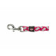 Ramal ajustable para perro Trixie Fucsia S/M