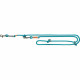 Ramal ajustable para perro Trixie Be Nordic Azul Gris claro S/M