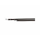 Ramal ajustable para perro Trixie Negro 2 m S/M
