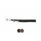 Ramal ajustable para perro Trixie Cavo Negro 2 m S/M