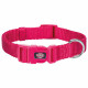 Dog collar Trixie New Premium Fuchsia S 25-40 cm