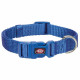 Dog collar Trixie New Premium Cobalt blue S 25-40 cm