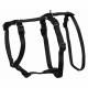 Arnés guía para perro Trixie Stay Negro S/M