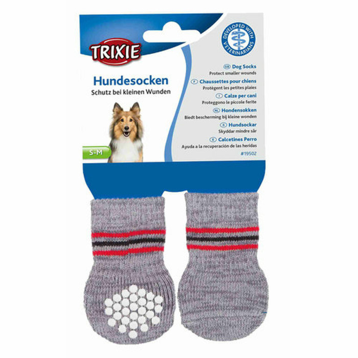 Calcetines Trixie Gris M/L Perro Calcetines Trixie Gris M/L Perro
