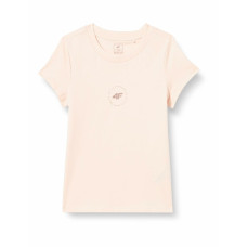 Child's Short Sleeve T-Shirt 4F F0817 Cream