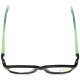 Unisex' Spectacle frame Nanovista NAO3022148 Black Green