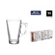 Set of Mugs La Mediterránea Carina Multicolour 230 ml 16 Units 3 Pieces