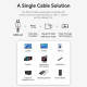 Cable USB-C a USB-C Vention TAVHF