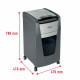 Trituradora de Papel Micro Corte Rexel Optimum Auto+ 300M 60 L