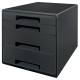 Cajón Archivador Leitz Negro Plástico reciclado Reciclable