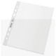 Fundas Leitz Negro Transparente Polipropileno Plástico