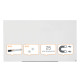 Magnetic board Nobo Impression Pro White Crystal 190 x 100 cm