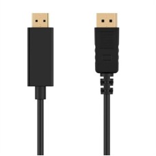 DisplayPort Cable Ewent EC1430 HDMI Black