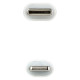 Cable Lightning NANOCABLE A12 SM-A125F USB C 1 m