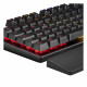 Teclado Gaming Mars Gaming MKXTKLR Negro