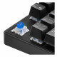 Teclado Gaming Mars Gaming MKXTKLR Negro