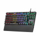 Teclado Gaming Mars Gaming MKXTKLR Negro