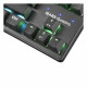 Teclado Gaming Mars Gaming MKXTKLR Negro
