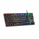 Teclado Gaming Mars Gaming MKXTKLR Negro