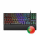 Teclado Gaming Mars Gaming MKXTKLR Negro