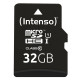 Tarjeta de Memoria Micro SD con Adaptador INTENSO 34234 UHS-I Premium Negro