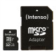 Tarjeta de Memoria Micro SD con Adaptador INTENSO 34234 UHS-I Premium Negro