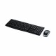 Keyboard and Optical Mouse Logitech 920-004513 2,4 GHz Black Wireless