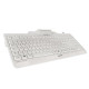 Teclado con Lector Cherry JK-A0100ES-0 Blanco