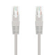 Latiguillo Categoría 6 UTP NANOCABLE 10.20.0425 Gris 25 m