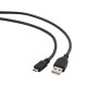 Cable USB 2.0 A a Micro USB B GEMBIRD CCP-mUSB2-AMBM