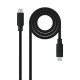 USB-C Cable NANOCABLE 10.01.4103 Black 3 m