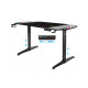 Mesa de Escritorio Spirit of Gamer Headquarter 800 Negro Madera MDF 140 x 60 cm
