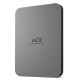 Disco Duro Externo LaCie Mobile Drive Secure STLR2000400 2 TB HDD Gris