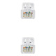 Cable de Red Rígido UTP Categoría 6 NANOCABLE 10.20.1803-W LSZH (3 m) Blanco