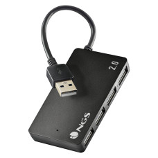 Hub USB NGS IHUB4 TINY Negro