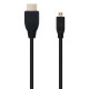 Cable Micro HDMI NANOCABLE 10.15.3502 1,8 m Negro