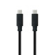 Cable USB-C NANOCABLE 10.01.4102 Negro 2 m