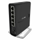Punto de Acceso Mikrotik hAP ac² PoE 5 GHz Negro