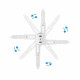 Armario Rack Mural TooQ PJ2012T-W