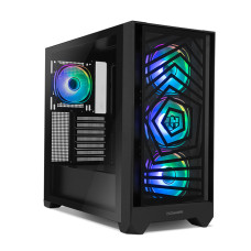 Caja Semitorre ATX Nox-Xtreme NXHUMMERPLASMA Negro