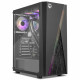 Caja Semitorre ATX Nox-Xtreme Hummer Frost Negro ATX