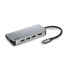 Hub USB NGS WONDER DOCK 8 Plateado