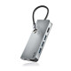 Hub USB NGS WONDER DOCK 8 Plateado