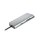 Hub USB NGS WONDER DOCK 8 Plateado