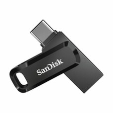 Memoria USB SanDisk SDDDC3-128G-G46 Negro Negro/Plateado 128 GB