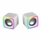Altavoces PC Mars Gaming MSCUBEW 8W Blanco 4 W