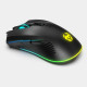 Teclado y Ratón Gaming Krom Krusher Negro